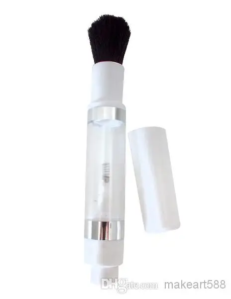 Free sample pump powder brush loose powder refillable brush dispensing powder brush