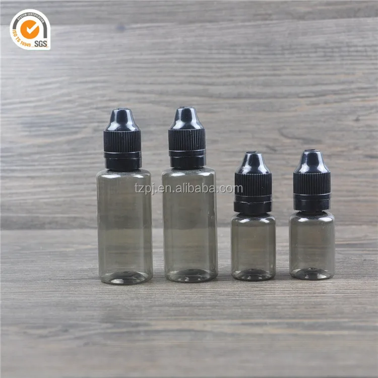 50ml Square Clear Bottles E Liquid With Plastic Dark Caps Buy E