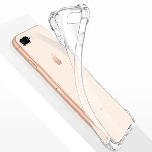 Shockproof Clear TPU Case iPhone XR 7 Plus 6S 8 Plus 6
