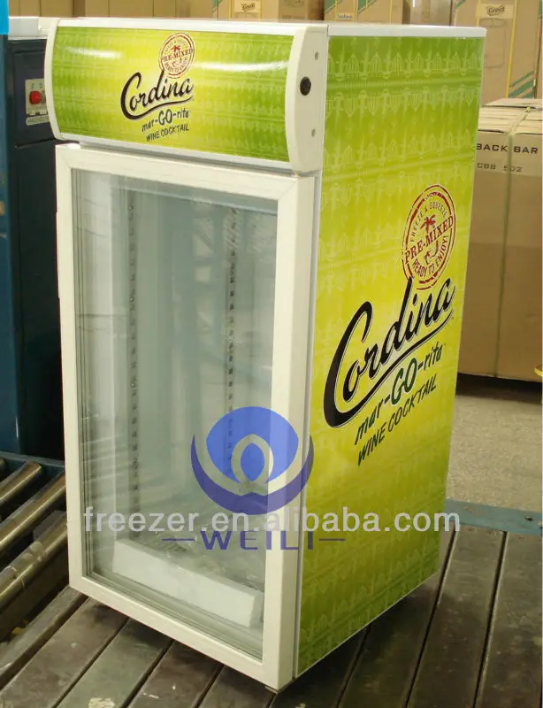 Fridge Transparent Glass Door Mini Display Cooler/fridge/freezer Buy