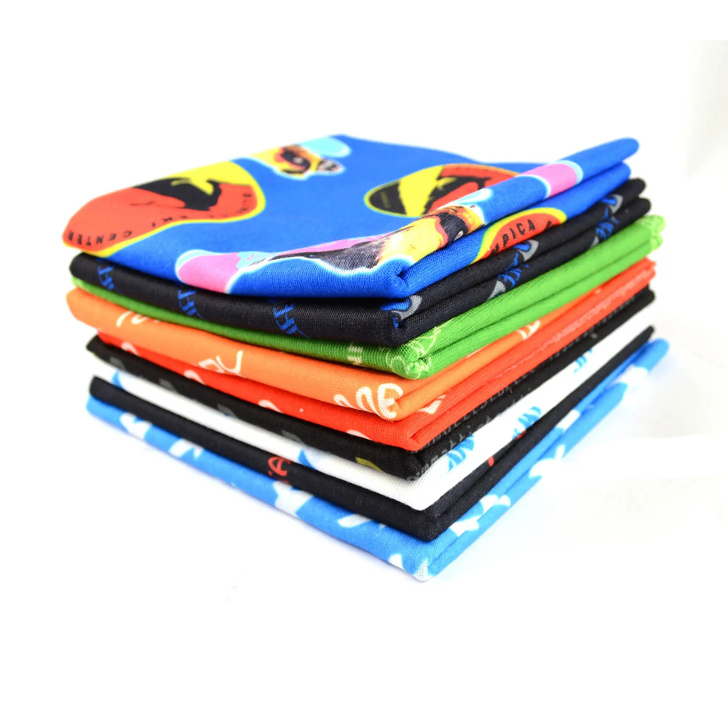 Wholesale Cheap Custom Printed Polyester Square Bandana