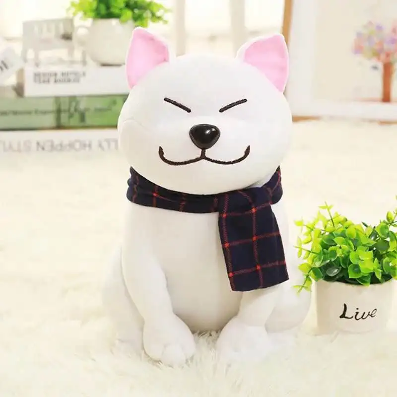 lovely mini animal Shiba Inu plush toy pet nimals akita dog doll 28x22x13cm 