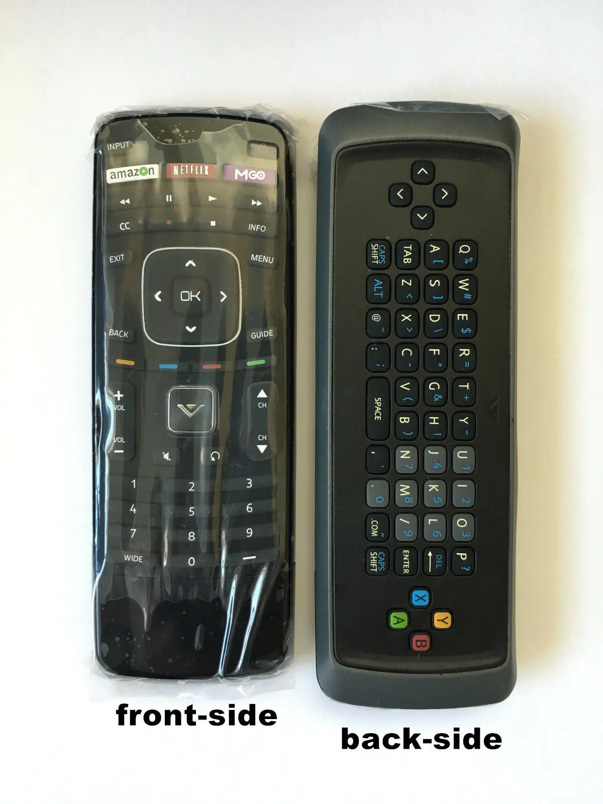 Compatible Multi funtions New VIZIO XRT302 (XRT112 keyboard version) Replaced Smart TV Remote with M-GO