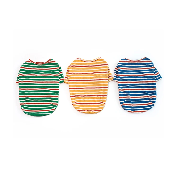 

Cheap Dog Cloth Cotton Dog Apparel Custom Small Dog Clothes, Blue;green;yellow