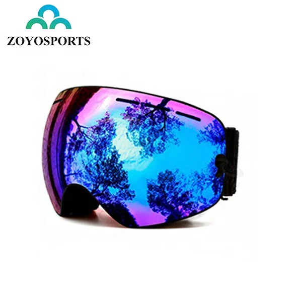 

ZOYOSPORTS Kids Ski Goggles Anti-scratch Snow Glass Anti-fog Children Skiing Goggle Shock Resistance Snowboarding Glasses, Customized