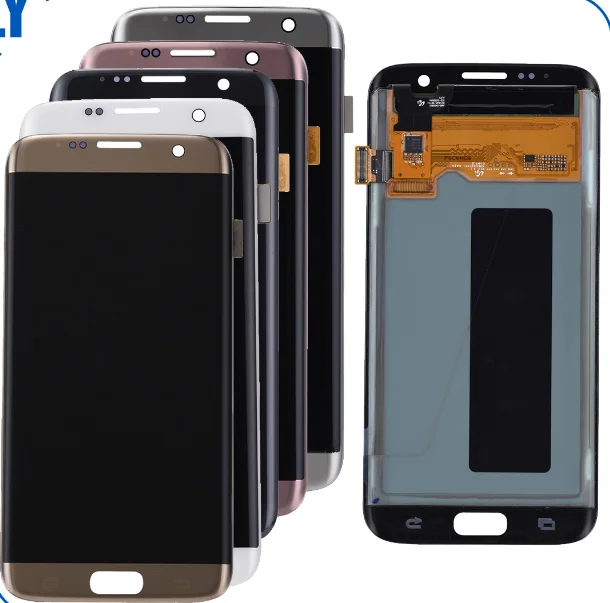 

galaxy S7 edge lcd digitizer, Black/white/gold/pink