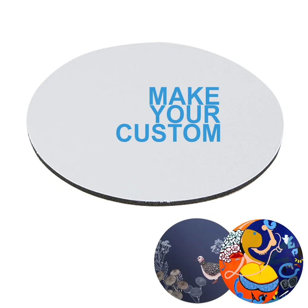 

wholesale plain white mouse pad anti slip rubber odourless sublimation mouse pad custom service
