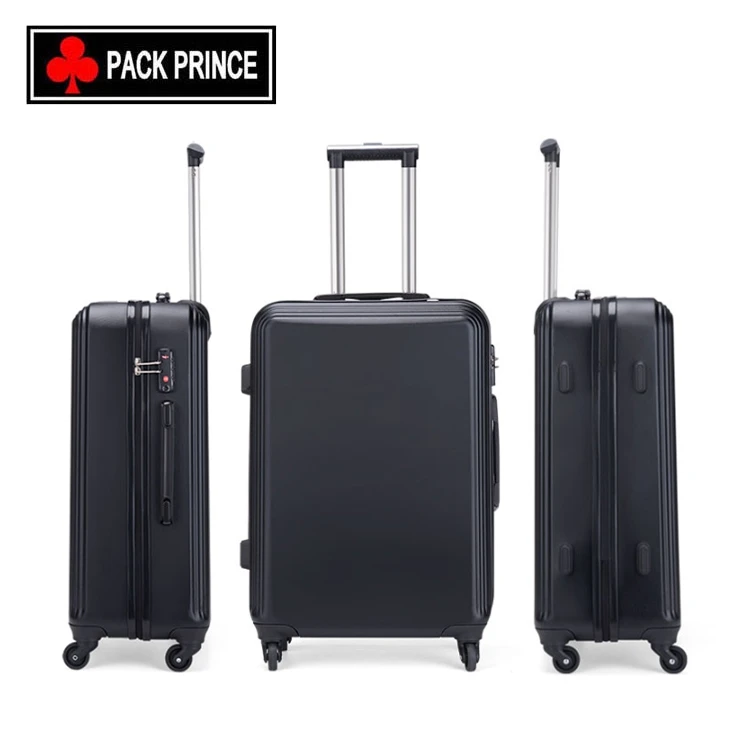 
Hot sell 19.5 inch 3 piece airport abs hard case good luggage trolley bag 