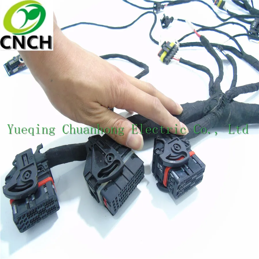 Wiring Harness For Fuel Injector Nozzle Of Car Engine Ecu Controller