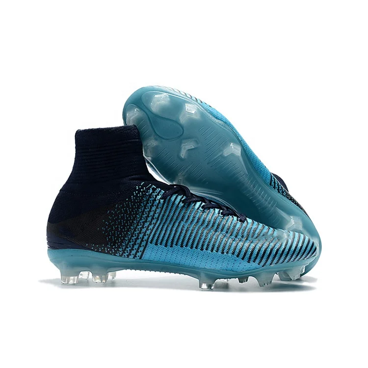 Football Boots Mens Youth Breathable Anti-slip Soccer Shoes Accept OEM, Any color is available
