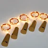 Wine Bottle Lights with Cork 3 Pack Battery Operated 7.2ft 20 LEDs Cork Shape Silver Copper Wire String Lights for Party DIY