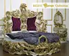 BISINI Baroque Collection Luxury King Round Bed