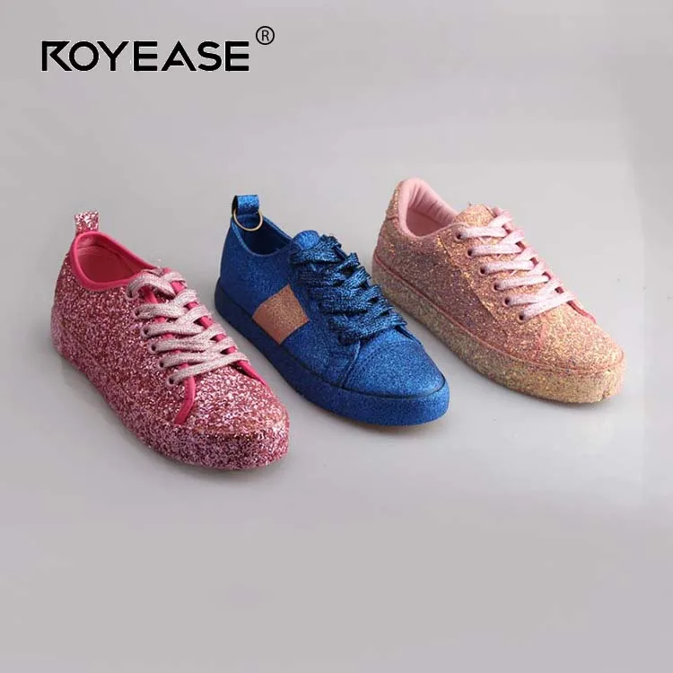 glitter casual shoes