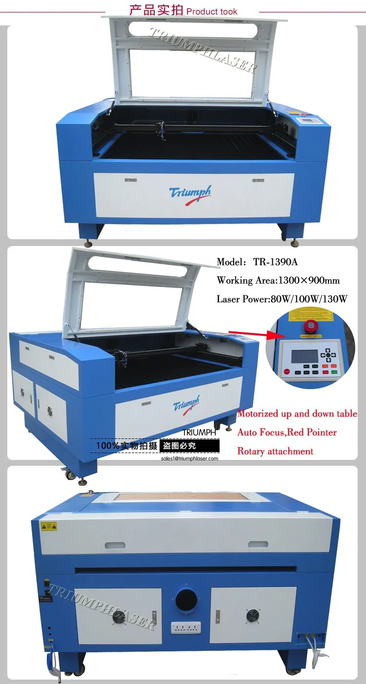 100w Laser Engraving Machine Plastic Sheet Laser Cutting Machine For