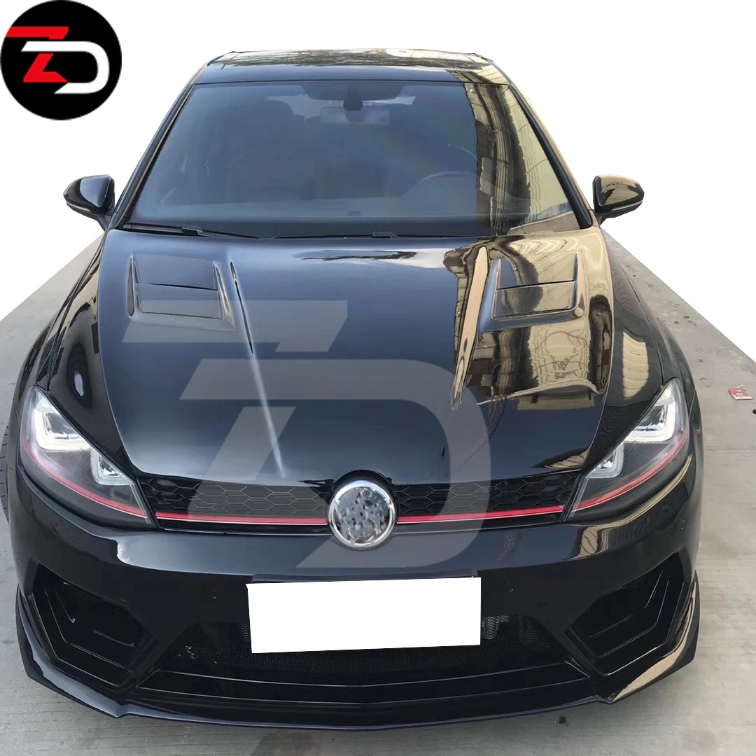 Best Selling Aspec Style Front Bumper Hood Body Kit For Golf 7 In Frp Cf Buy Golf 7 Bumper Golf 7 Body Kit Golf 7 Hood Product On Alibaba Com