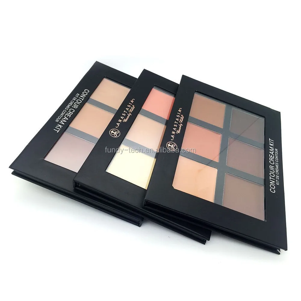 

POPULAR DEEP MEDIUM LIGHT Private Label 6 Colors Corrector Countour Concealer Palette