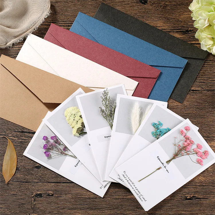 Customized Printed Greeting Card Paper Gift Envelope Buy Greeting