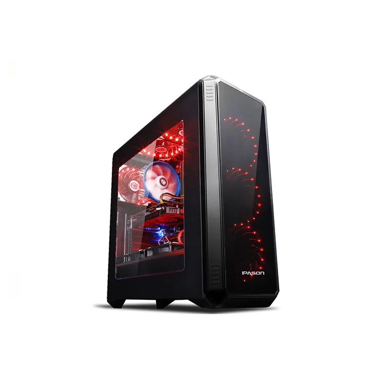 Ipason Wholesale Amd Rx580 Graphics Card I7 8700K Processor Gaming Desktop Pc