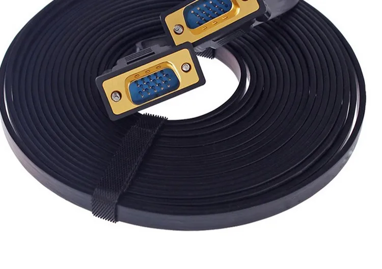 High Quality 15pin VGA Cable M/F Serial Extension Cable RS232 100 foot vga cable - ANKUX.COM