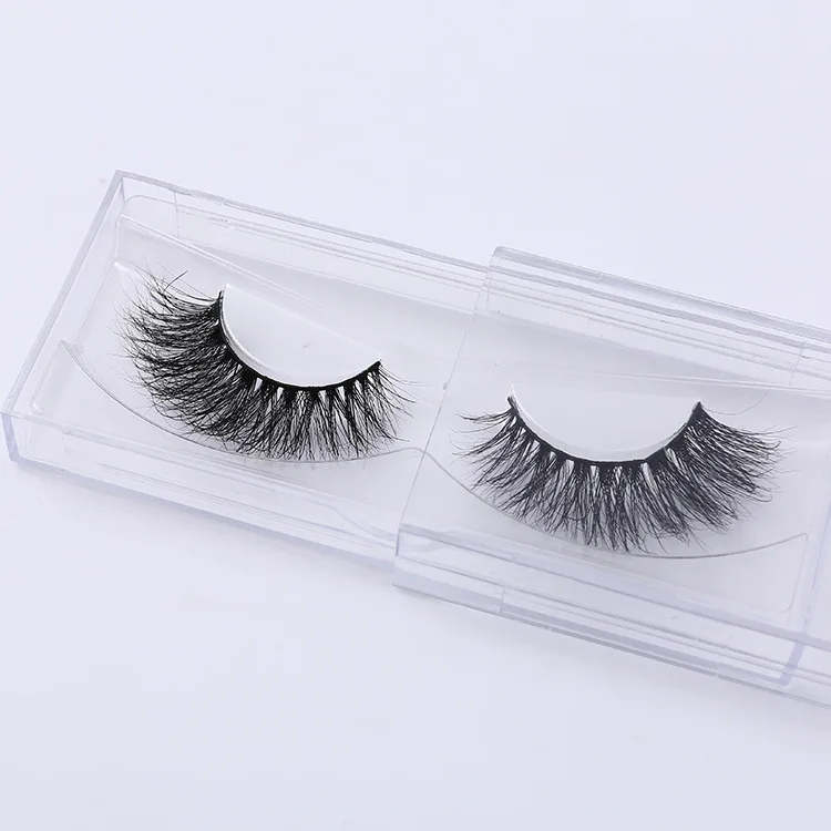 

Wholesale False Eyelashes Dramatic Long Thick 3D Mink Eyelashes Private Label Eyelash Extensions, Black