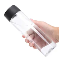 

disposable drink PET empty 500ml plastic juice beverage bottle with cap