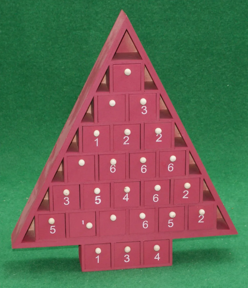 Christmas Tree Treasure Box Advent Calendar