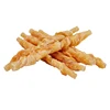 Asian Knotted White Rawhide Rawhide Dog Chews Swollen Pet Treat And Rawhide Bone Wraps