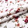 High quality dress textile china knitting 6x2 irregular rib printed cloth order fabric online material