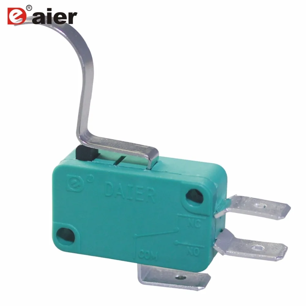 5a 250vac Spdt T85 Micro Switch Miniature With Arc Lever - Buy T85 ...