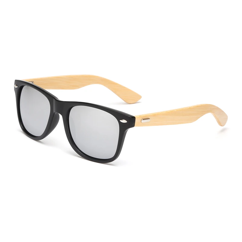 

Hot sale fashion promotion bamboo sunglasses 2019