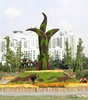Cheap customized green artificial animal topiary wire frame for landscaping