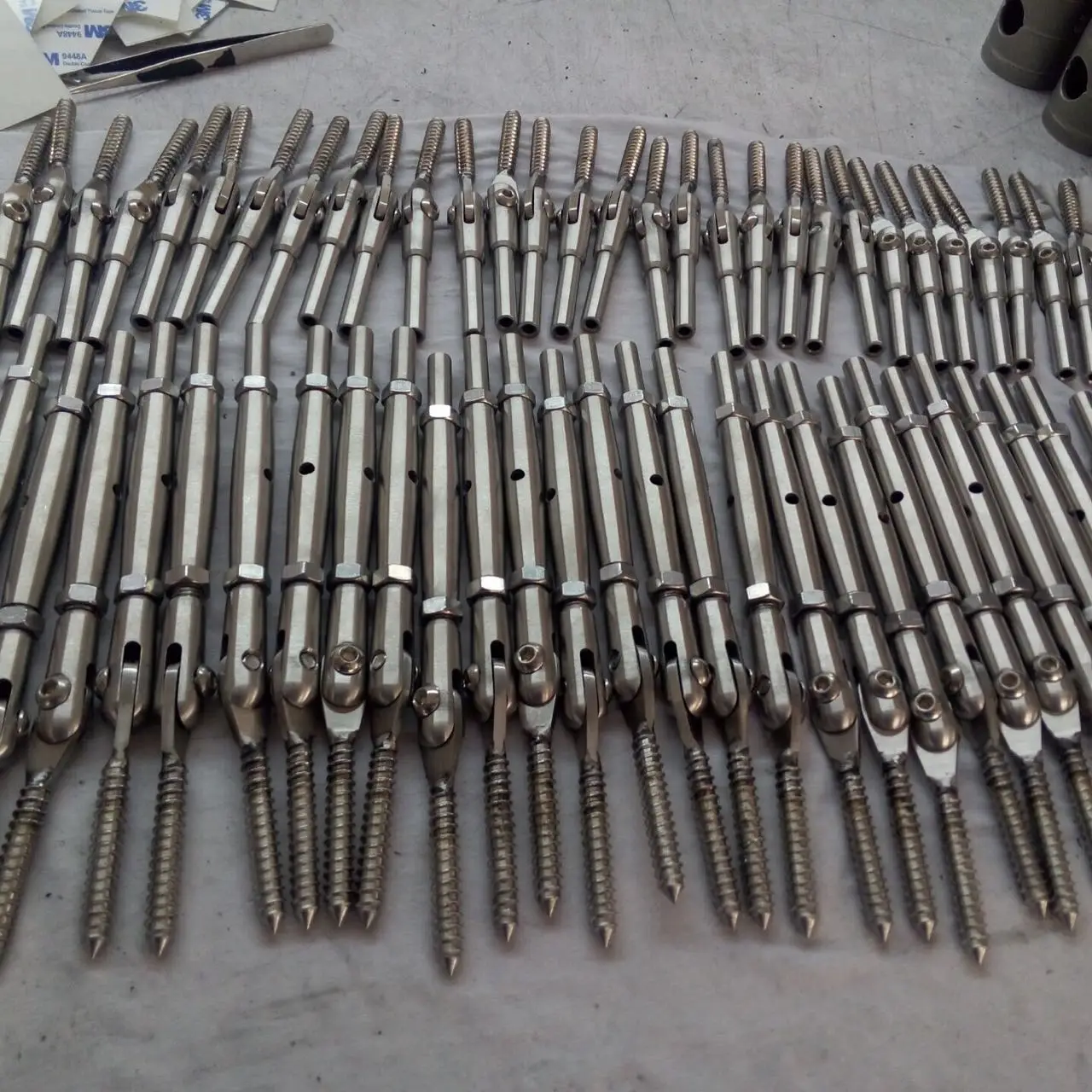 Protective Sleeve Cable Railing Turnbuckles With Jaw Hand Swage Buy