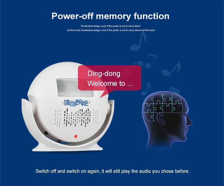 Audio Recording Playback Small Voice Recordable Device With Infared