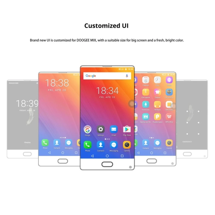 Alibaba Online Shopping Doogee Mix 4gb 64gb Celulares Smartphones 4g