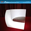 PE plastic led sofa with Lithium rechargeable battery