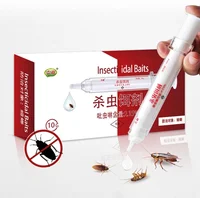 

Cockroach Eliminator Gel 10g Powerful Roach Control Gel Bait Insecticide for Kitchen Washroom Kennel