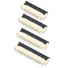 1.0mm flip FFC/FPC connector cable socket 4/5/6/8/9/10/12/16/20/24/30p