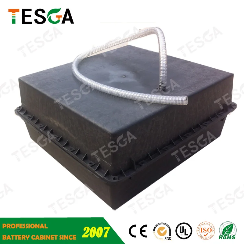 Good Heat Protection Waterproof Plastic Inverter Battery Box For Solar