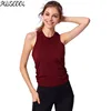 OEM womens sexy back Shrink fold back easy and simple to handle finely processed tank top