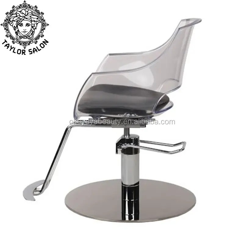 Acrylic Stylist Chairs Hair Saloon Furniture Makeup Barber Salon
