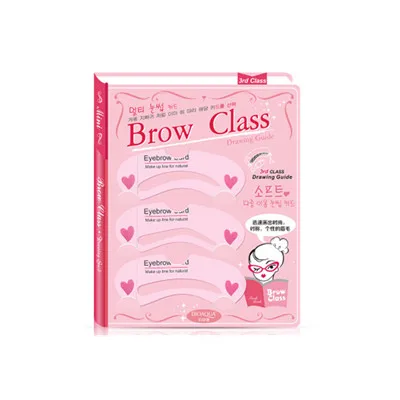 

BIOAQUA Fashion Eyebrow Makeup Auxiliary Tool Varied Of Eyebrow Shape Mould Tools Card Beauty 3 styles/Set