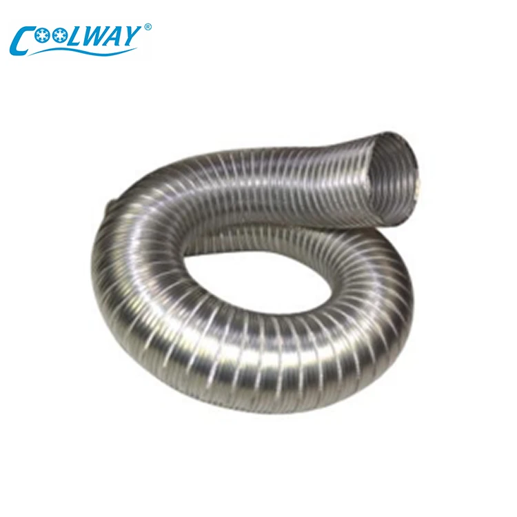 High Quality Factory Air Conditioning Semi-Rigid Aluminum Flexible HVAC Ducting Ventilation Duct