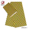 New design nigeria laces chiffon fabric with satin fabric for women dresses