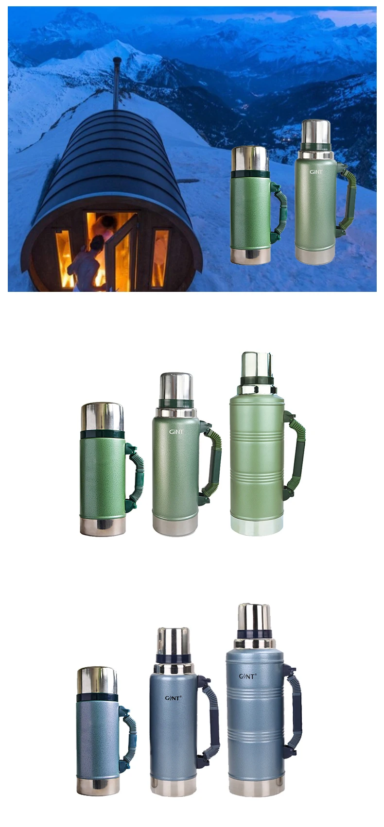 2 Litre 18 8 High Grade Stainless Steel Vacuum Flask Manufacturer With