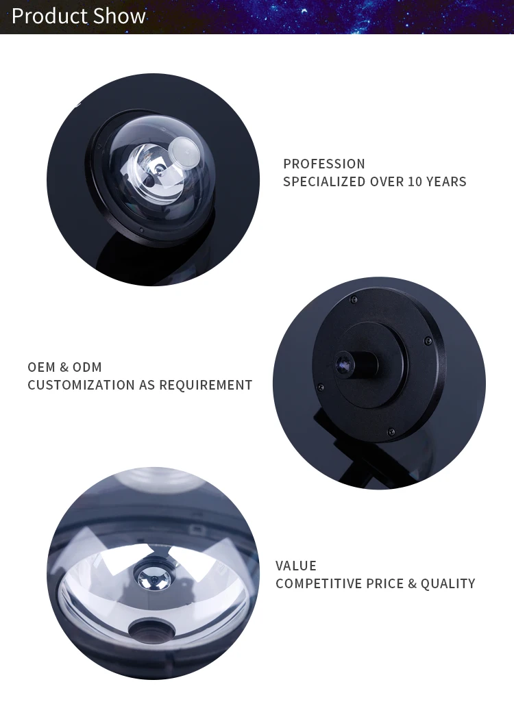 Best Selling Full Vision Fine CCTV Camera Lenses Optical Lens 6mm