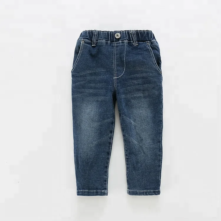 

Stretchy Blue Denim Baby Boys Jeans Kids Pants