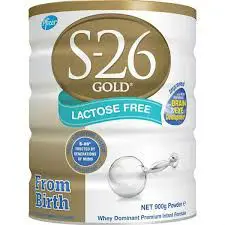 S26 Gold Lactose Free Baby Formula 900g 