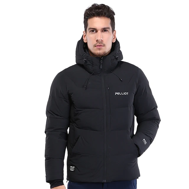 

Custom Winter Waterproof Hood Parka Mens Duck Down Puffer Jackets, White;black;navy;customized color