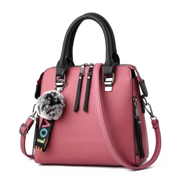 

CB132 Wholesalers shoulder bag women pu leather bag ladies handbag
