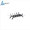 Log Grate/Blackl Fire Log Rack/Fireplace Grate With Black Powder Coating
